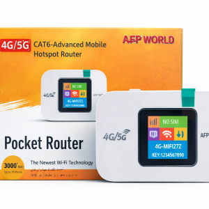 4G/5G Display WiFi Pocket Router