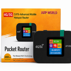 4G/5G Wifi Pocket router (Black)