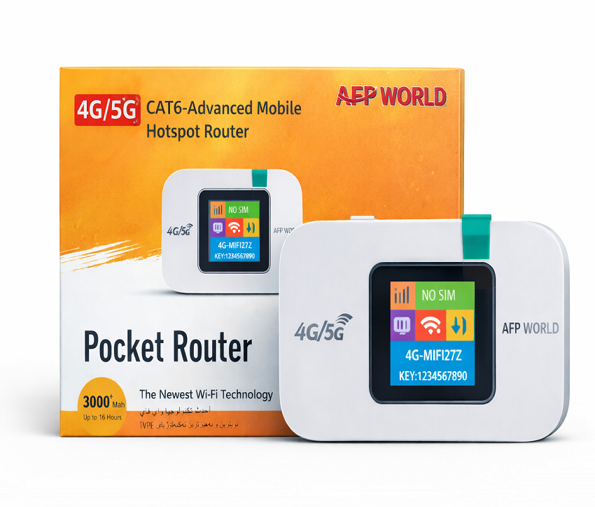 4G/5G Wifi Pocket router (White)